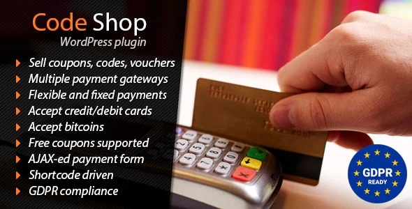 Code Shop – WordPress Plugin