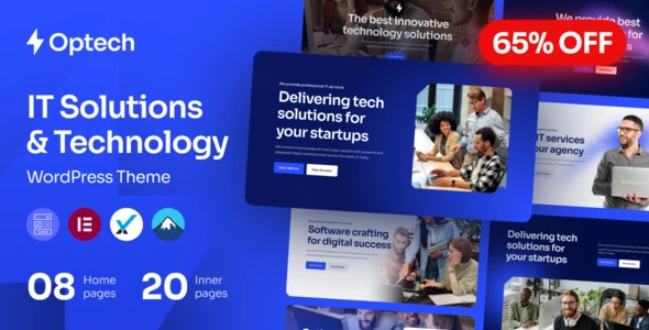Optech – IT Solutions and Services WordPress Theme